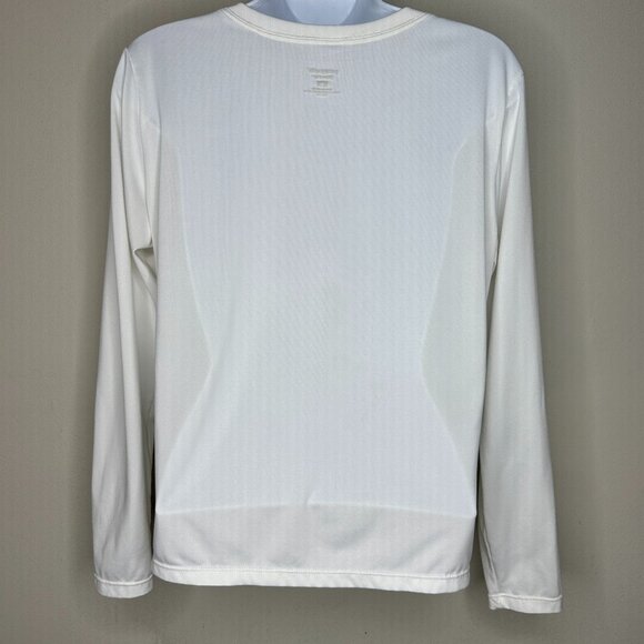 Patagonia Capilene Womens White Base Layer Long Sleeve Top Size Medium USA - Picture 2 of 7